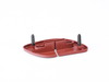 Genuine BMW Seat Belt Outlet Cover - Right - Vermillion Red - F12, F13 52207266304 View 3