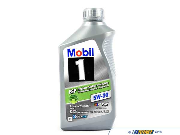 P0103469 - 5w-30 Mobil 1 ESP Formula Engine Oil - 1 Quart | Turner