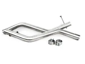 Turner Motorsport Muffler Delete - E39 M5 S62 (MUST CHOOSE TIP STYLE FROM MENU BELOW)