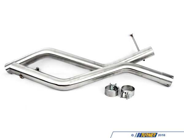 Turner Motorsport Turner Motorsport Muffler Delete - E39 M5 S62 (MUST CHOOSE TIP STYLE FROM MENU BELOW) 024413TMS01