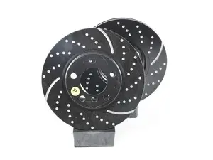 MINI R60 R61 Front Brake Rotors EBC Slotted And Dimpled - Pair 12.08