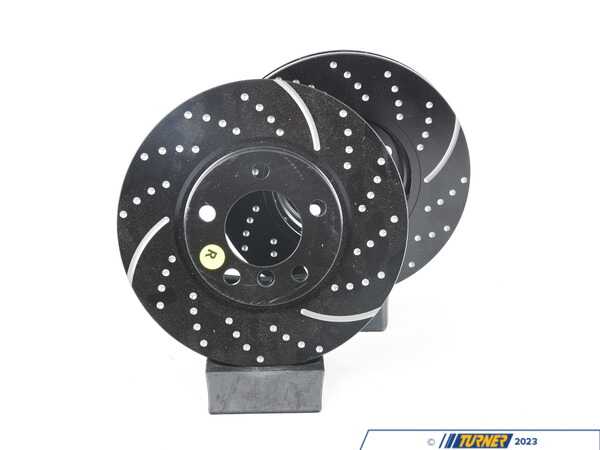 EBC MINI R60 R61 Front Brake Rotors EBC Slotted And Dimpled - Pair 12.08" (307x24) GD1793