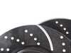 EBC MINI R60 R61 Front Brake Rotors EBC Slotted And Dimpled - Pair 12.08" (307x24) GD1793 View 3
