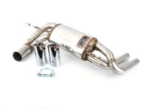 Supersprint Race Muffler (Twin Pipe Single Exit)