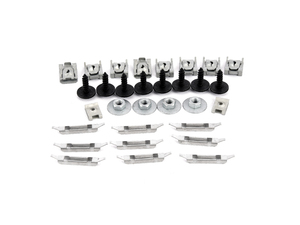 SET OF MOUNTED PARTS
