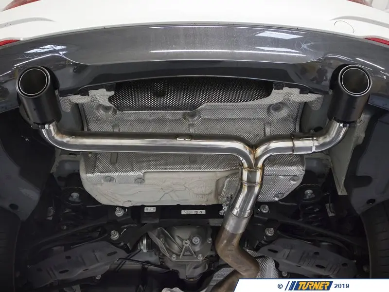 SBMWM235MBEAB - M235 Muffler Bypass Axleback Exhaust System With