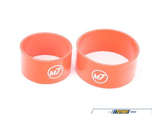 M7 Speed MINI R52 R53 Silicone Intercooler Boots - Red  53-3M7407