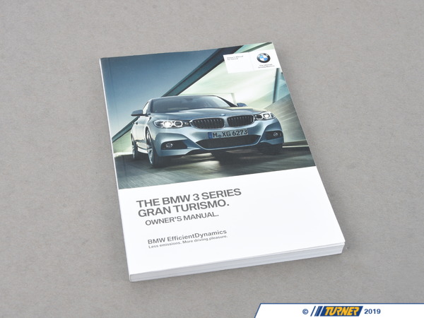 Genuine BMW OWNER S MANUAL F34 01402925868