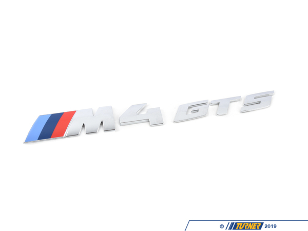 Genuine BMW Genuine BMW ///M4 GTS badge - F82 M4 51138070411