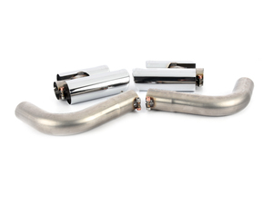 F25 X3 35i Supersprint 80mm Quad Tips (Fits with Supersprint Muffler)