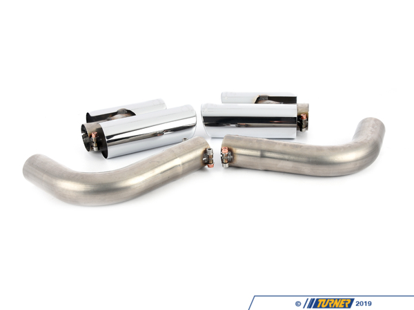 Supersprint F25 X3 35i Supersprint 80mm Quad Tips (Fits with Supersprint Muffler) 986616