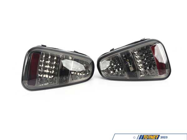 Spec-D Tuning Black Smoked LED Tail Light - Pair LT-MINI06GLED-TM R50 R52 R53 LTMINI06GLEDTM