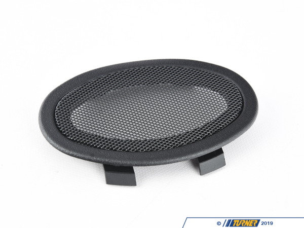 Genuine BMW Speaker Cover - Black - E36, Z3 51442253889