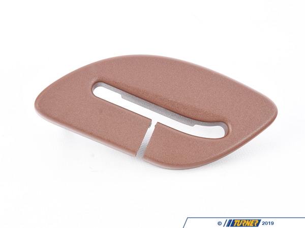 Genuine BMW Seat Belt Outlet Cover - Right - Cinnamon - F12, F13 52207266308
