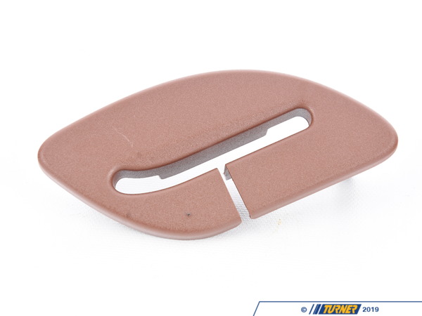 Genuine BMW Seat Belt Outlet Cover - Left - Cinnamon - F12, F13 52207266307