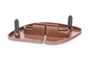Genuine BMW Seat Belt Outlet Cover - Left - Cinnamon - F12, F13 52207266307 View 3