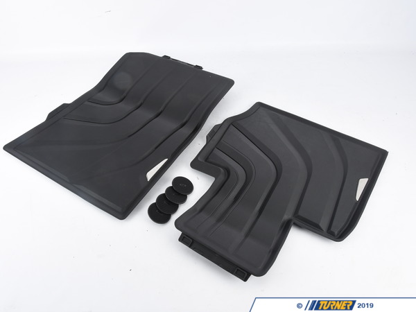 51472458442 - Front Rubber Floor Mats - Black | Turner Motorsport