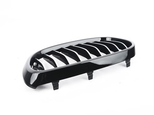 Genuine Bmw Trim Grill, High-gloss Black - 51712289685