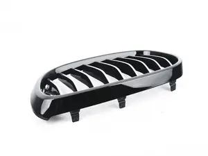 Genuine Bmw Trim Grill, High-gloss Black - 51712289685
