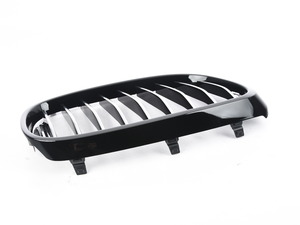 Genuine Bmw Trim Grill, High-gloss Black - 51712289686