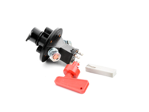 Rennline Battery Disconnect Switch - 6 Pole W/ Removable Key