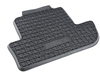Genuine BMW Genuine BMW Rear Rubber Floor Mats - Black - F12 F13 51472163803 View 4
