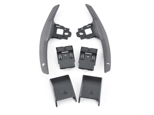 Matte Dry Carbon Competition Steering Shift Levers (Paddles) - BMW F80 M3 F82 M4 F10 M5 F06 F12 F13 M6 F85 X5M F86 X6M 