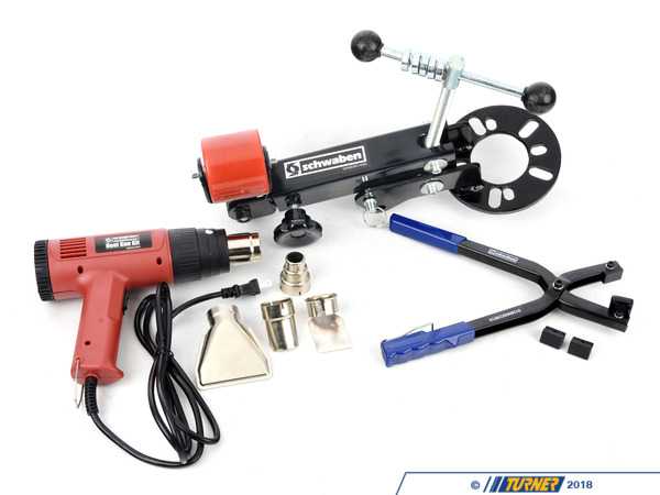 Schwaben Deluxe Fender Former Kit With Heat Gun and Fender Forming Pliers 024962sch02aKT
