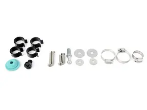 N54 Aluminum Coolant Expansion Tank Relocation Kit - 335i