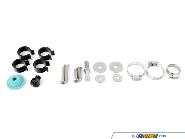 Turner Motorsport N54 Aluminum Coolant Expansion Tank Relocation Kit - 335i 021942TMS11