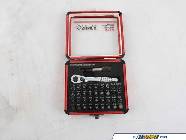 Sunex 38 pc Mini Ratchet/Bit Set 9726D