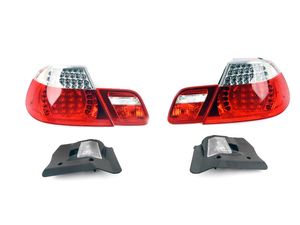 Genuine BMW Clear Face Lift Tail Let Set - E46 325Ci 330Ci M3
