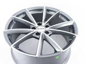 19" Alzor Style 654 "Ready-To-Roll" Wheel & Tire Package for B8/B8.5 A4 - w/ Advanta HPZ-02 Tires