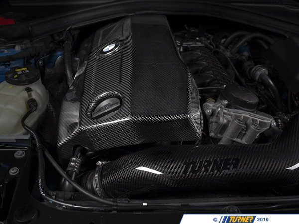 Turner Motorsport F30 F87 N55 Turner Motorsport Carbon Fiber Engine Cover - Gloss 023741tms04