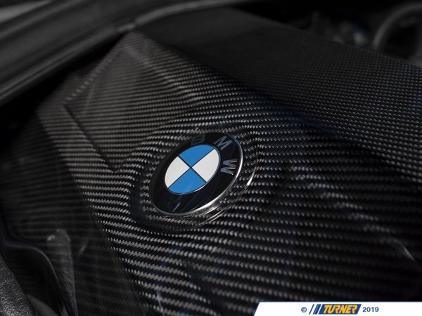 Turner Motorsport F30 F87 N55 Turner Motorsport Carbon Fiber Engine Cover - Gloss 023741tms04