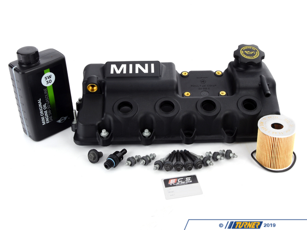 Genuine MINI Valve Cover With MINI Label Full Kit 11128658461KT1