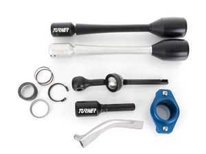 Turner Motorsport E90 330i 6-Speed Weighted Shift Knob AND Polyurethane Shifter Arm Bushing With Turner Double Adjustable Short Shift Kit