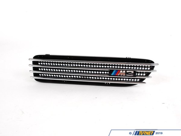 Genuine BMW Fender Grill - Right - E46 M3  51132694608