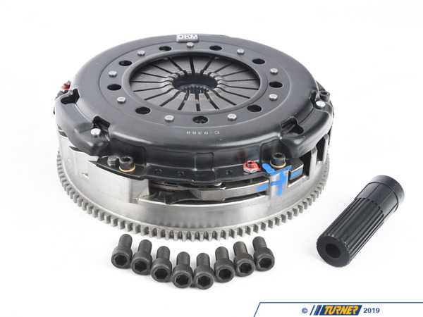 DKM DKM Stage 3 Performance Twin Disc Clutch Kit w/ 6-Bolt Single Mass Flywheel - E60 E82/88 E9X Z4 N54 (02/2009-2010) MS-006-074