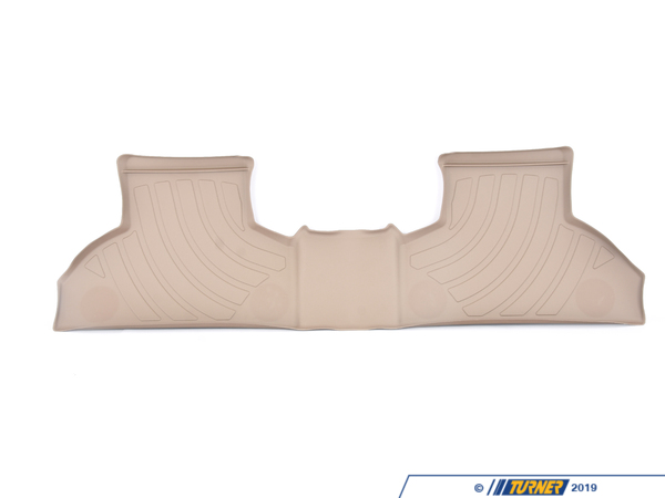 Genuine BMW Genuine BMW Rear All-Weather Floor Liner - Beige - F15 82112285518