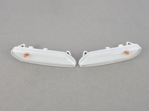 Genuine MINI Side Turn Signal White - Set of 2