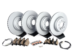 Rotor And Pad Replacement Package - Front And Rear - E9X 335i/is/d, E84 X1 xDrive35i