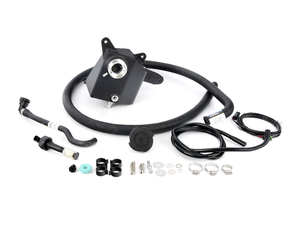 Aluminum Coolant Expansion Tank Relocation Kit & Triple-Baffled Power Steering Reservoir - E82/E88 N54