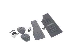 Rennline 4-Piece Pedal Set - Black