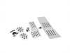 Rennline Rennline 4-Piece Pedal Set - Silver P716096SILVER View 1