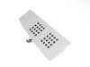 Rennline Rennline 4 Piece Rubber Grip Pedal Set - Silver - P716055SILVER - E60, E61 P716055SILVER View 2