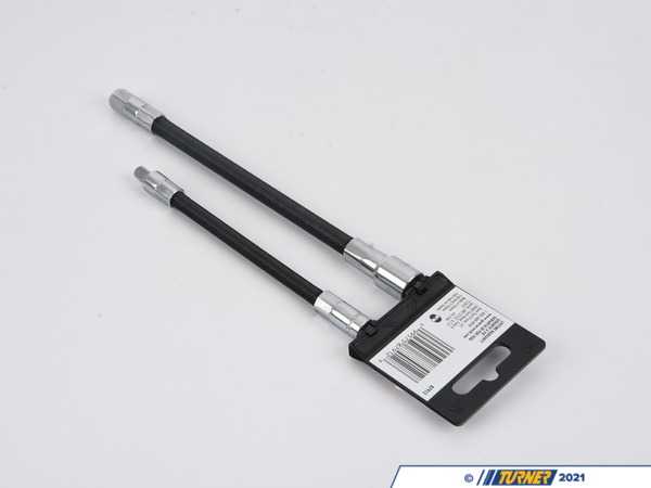 Gear Wrench 2 PC 1/4" 3/8" Dr Flexible Extension Set KDT87912