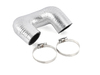 ECS Aluminized Silicone Water Pump Hose - with clamps 020414ecs01KT View 1
