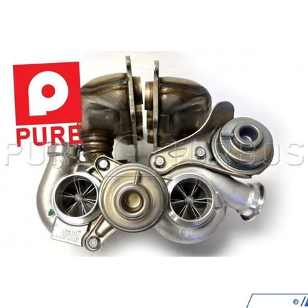 Pure Turbos Pure Turbos N54 Stage 2 "Daily-Driver" Turbo Upgrade - E9X 335i/is/xi N54 3.0L - (NO LONGER AVAILABLE) PURE-N54-0001KT