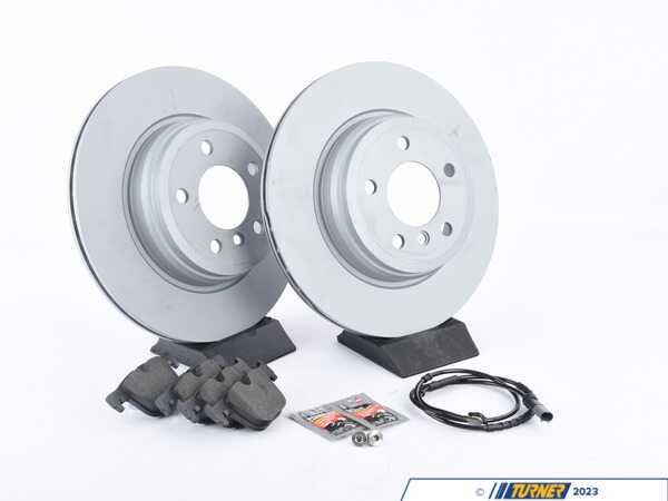 Packaged by Turner Rotor And Pad Replacement Package - Rear - F30/31/34 328 330 335 340, F32/33/36 428 430 435 440 f3x2rprpKT3